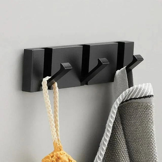 Wandhaken Schwarz Modernes Design für Garderobe und Aufbewahrung 8