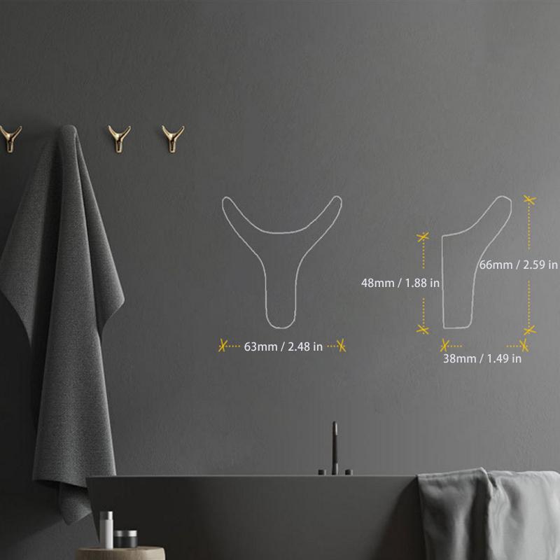 Wandhaken im Horn-Design für stilvolle Akzente 4