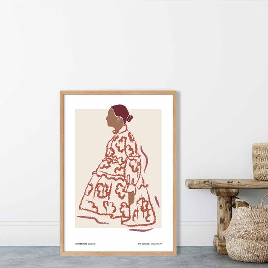 Wandkunst Poster Modern Minimalistisch für Frauen 1