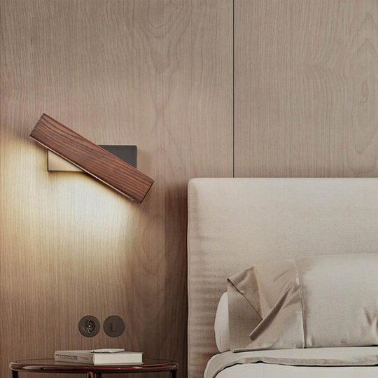 Wandlampe mit schwenkbarem LED-Design für modernes Wohnen 1