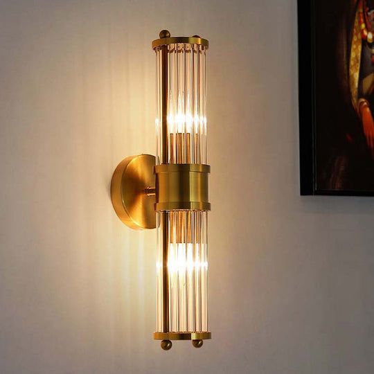 Wandleuchte Innen LED Klassisch Gold 48 cm 1