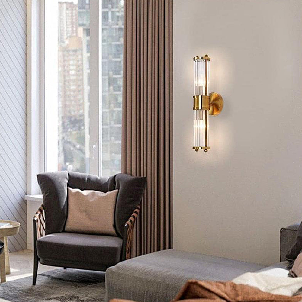 Wandleuchte Innen LED Klassisch Gold 48 cm 3