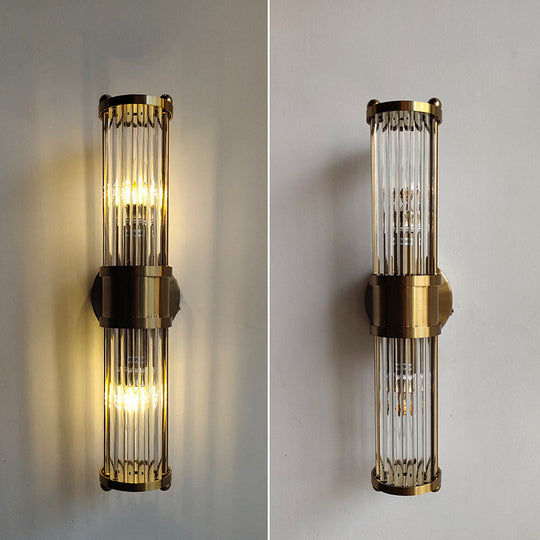 Wandleuchte Innen LED Klassisch Gold 48 cm 6