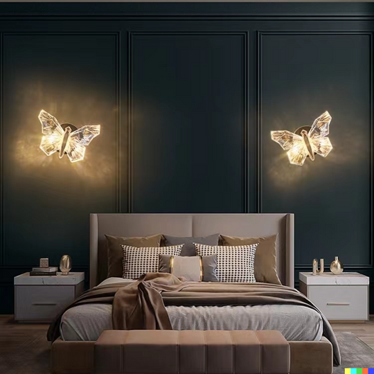 Wandleuchte Innen LED Schmetterlingsdesign für Wohnzimmer und Schlafzimmer 3