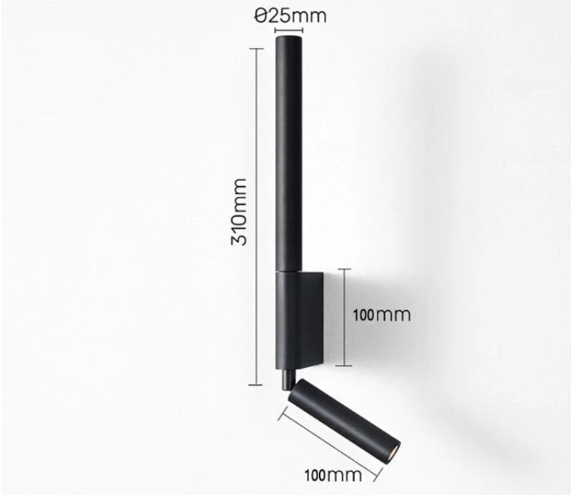 Wandleuchte Innen Minimalistisch mit Warmweißem LED-Licht 5
