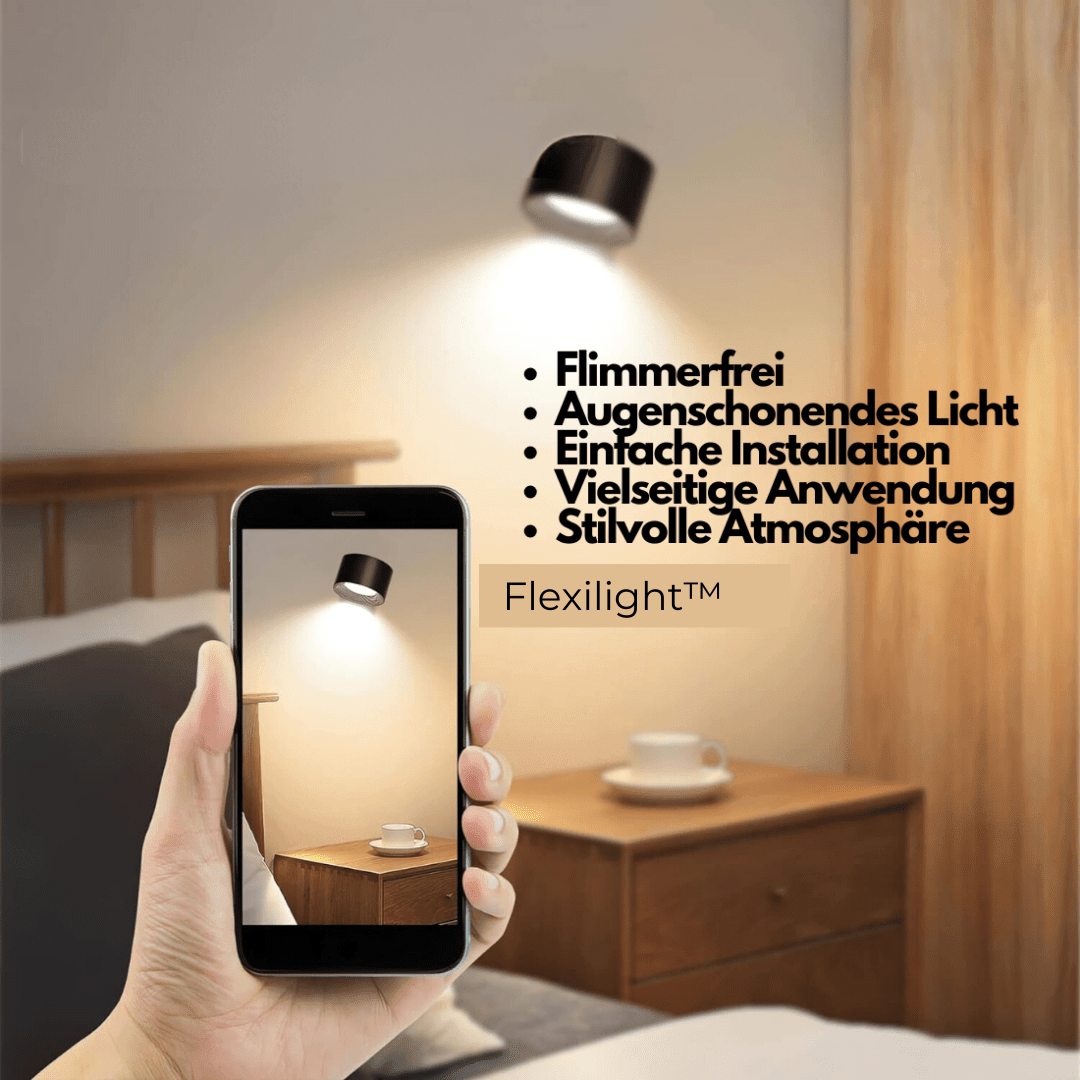 Wandleuchte Innen Mit 360° Verstellbarkeit Und USB-Ladefunktion – Moderne LED Wandleuchten Innen 5