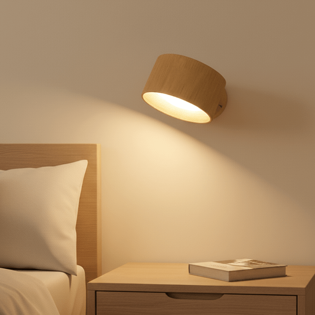 Wandleuchte Innen Nordischer Stil Mit Fernbedienung LED Beleuchtung 0