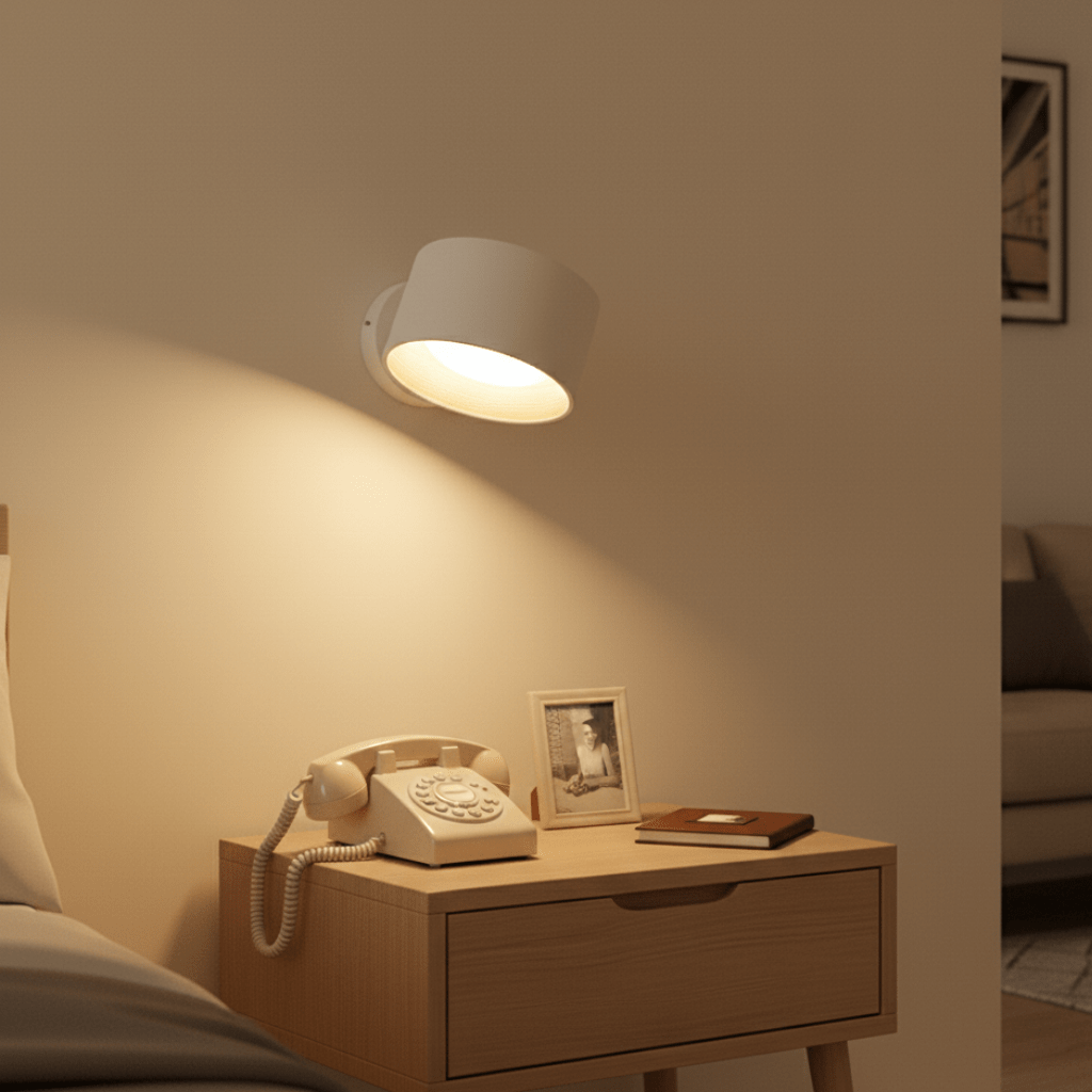 Wandleuchte Innen Nordischer Stil Mit Fernbedienung LED Beleuchtung 2