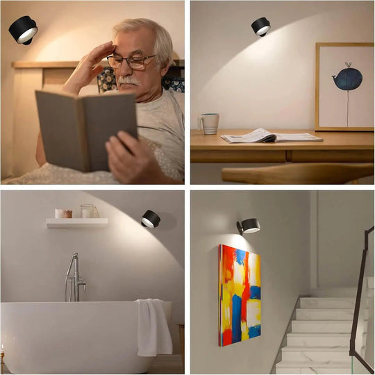 Wandleuchte Innen Nordischer Stil Mit Fernbedienung LED Beleuchtung 7