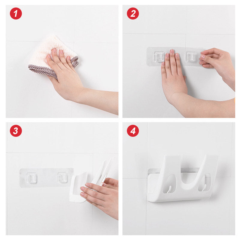 Wandmontierter Topfdeckelständer für die Küche Modernes Design 7