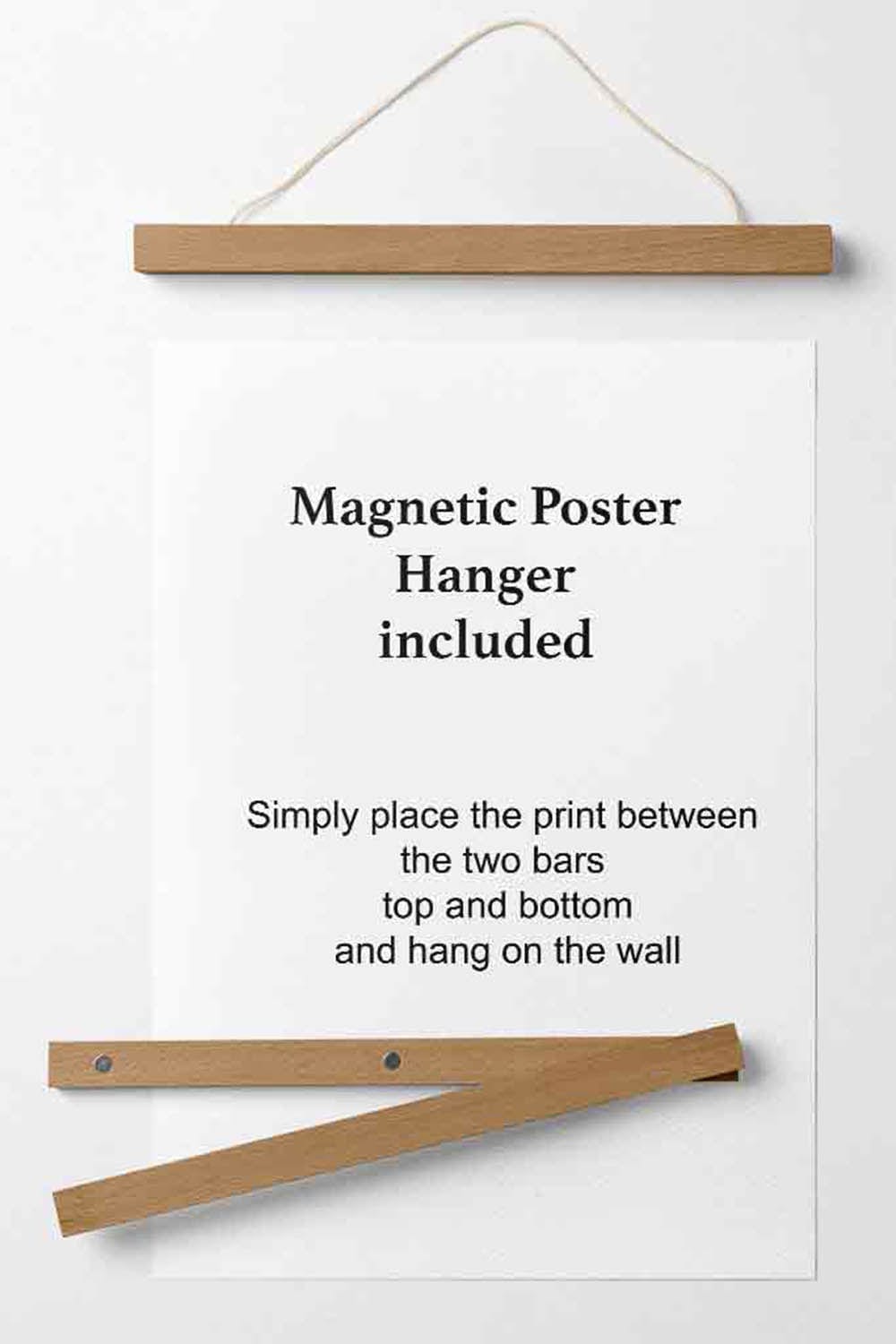 Wandposter Abstrakte Aquarellformen Schwarz Weiß 1