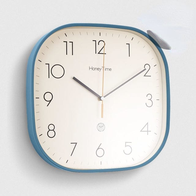 Wanduhr Hingucker Quadratisch Retro-Stil für Moderne Küchen und Büros 3