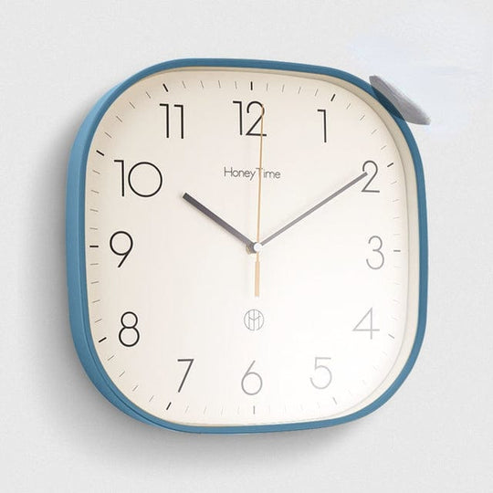 Wanduhr Hingucker Quadratisch Retro-Stil für Moderne Küchen und Büros 3