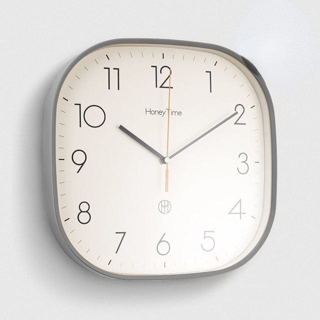 Wanduhr Hingucker Quadratisch Retro-Stil für Moderne Küchen und Büros 4