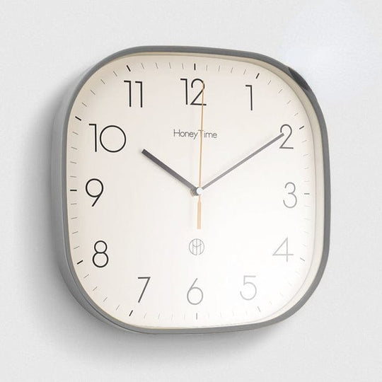 Wanduhr Hingucker Quadratisch Retro-Stil für Moderne Küchen und Büros 4