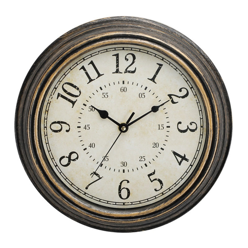 Wanduhr Hingucker Vintage Stil für Die Inneneinrichtung 0