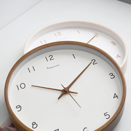 Wanduhr Modern Mit Lautlosem Mechanismus - Zeitloses Design Für Wohnzimmer Und Schlafzimmer 6