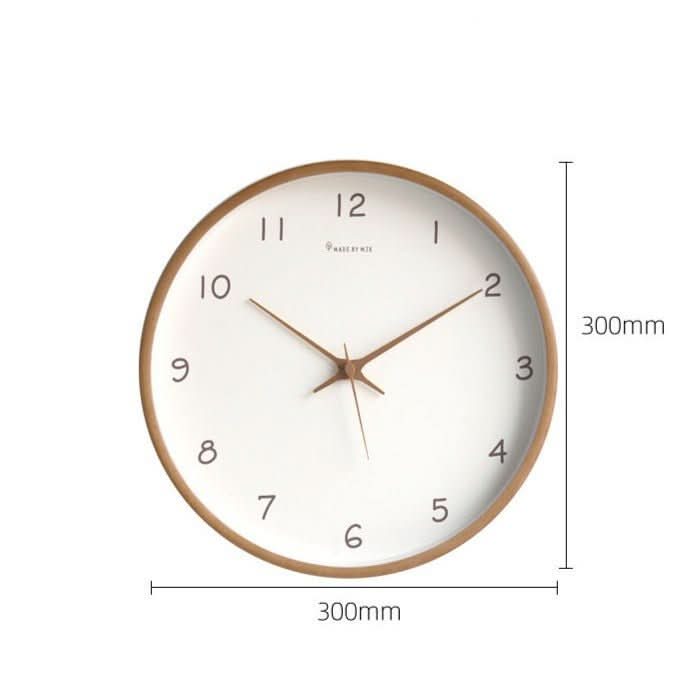 Wanduhr Modern Mit Lautlosem Mechanismus - Zeitloses Design Für Wohnzimmer Und Schlafzimmer 7