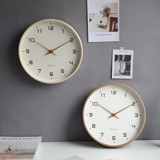 Wanduhr Modern Skandinavischer Stil Minimalistisch 30 cm 1