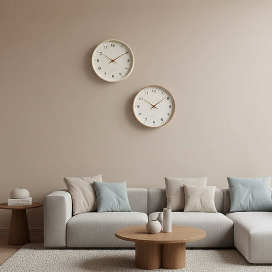 Wanduhr im modernen skandinavischen Stil 3