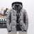 Warme Dicke Kapuzen-Pufferjacke