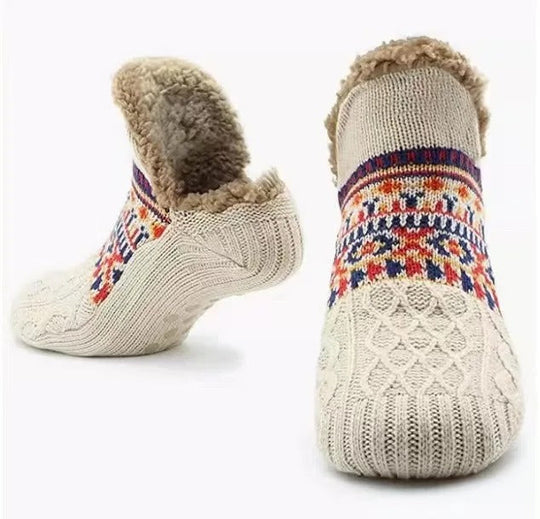Warme, rutschfeste Socken für Zuhause im Winter 1