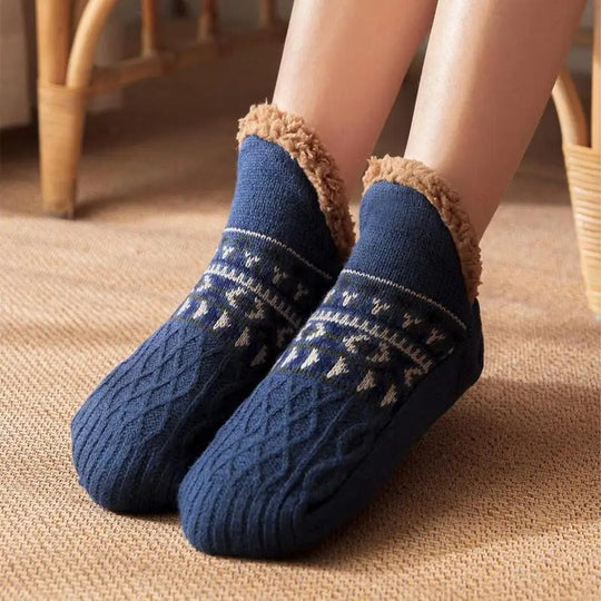Warme, rutschfeste Socken für Zuhause im Winter 6