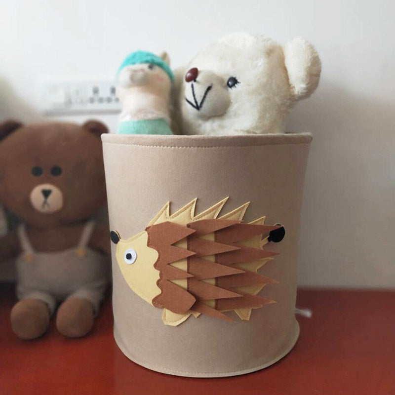 Wäschekorb Faltbar Mit Safari-Tiermotiven Für Kinder - Praktischer Wäschesammler 6