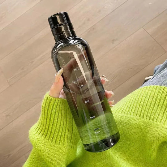 Wasserflasche mit Timer für Frauen und Männer 0