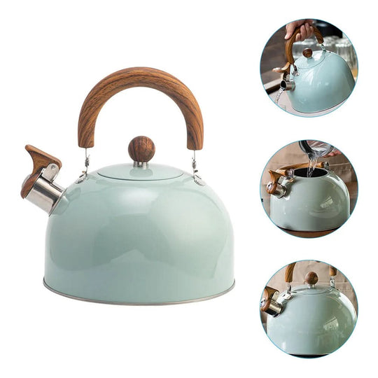 Wasserkocher 3L Edelstahl Ergonomischer Griff Modernes Design 3