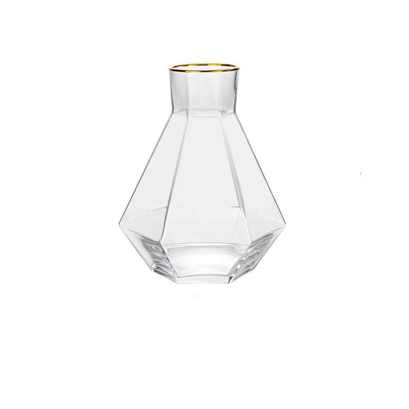 Wasserkrüge aus Glas Set mit Karaffe und Bechern für kalte Getränke 10