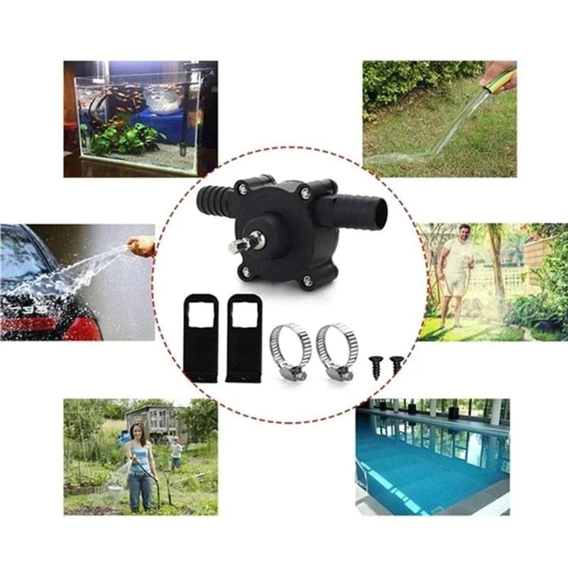 Wasserpumpe für Bohrmaschine Garten Einsatz Kompakt und Benutzerfreundlich 3