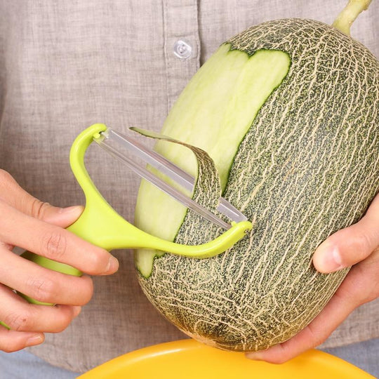 Weithals Gemüseschäler Für Obst und Gemüse Küchenhelfer Effizientes Schälen 2
