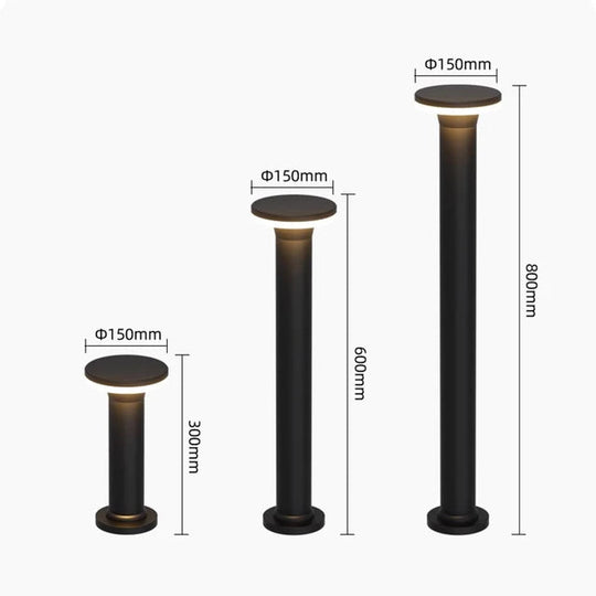 Wetterfeste LED Gartenleuchte für Moderne Außenbereiche - Stilvolle Gartenlampe für Wege und Einfahrten 0