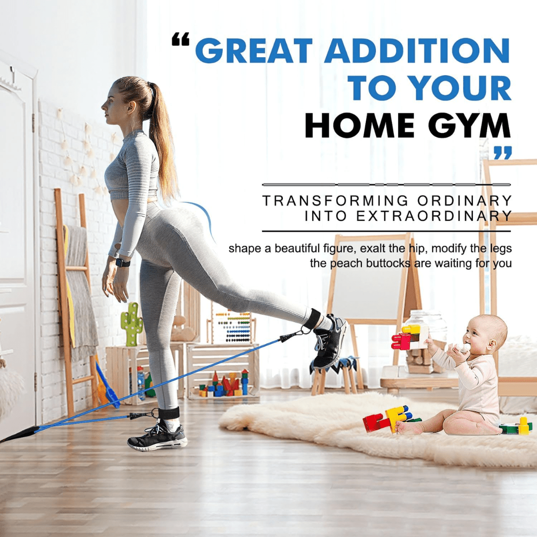 Widerstandsband-Set für Ganzkörpertraining – Ideal für Kraft- und Flexibilitätstraining 1