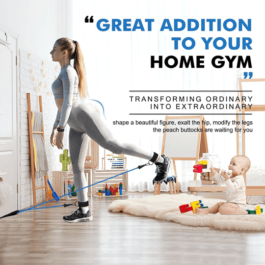 Widerstandsband-Set für Ganzkörpertraining – Ideal für Kraft- und Flexibilitätstraining 1
