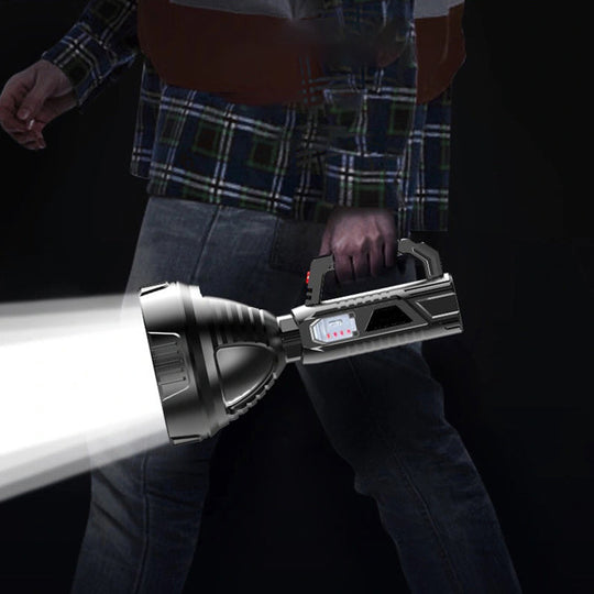 Wiederaufladbare Taschenlampe mit 90000 Lumen und 4 Modi 2