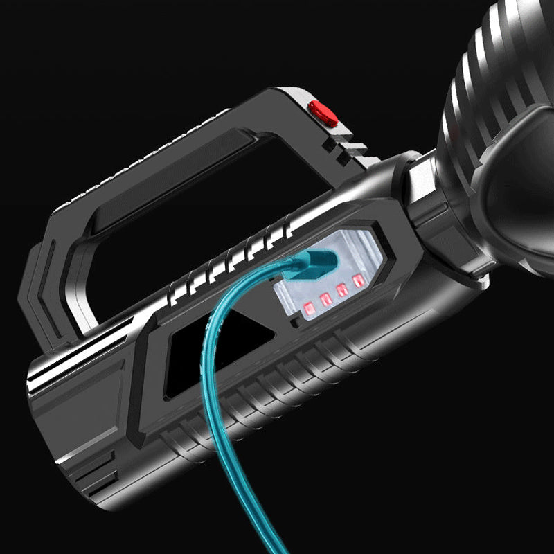 Wiederaufladbare Taschenlampe mit 90000 Lumen und 4 Modi 6