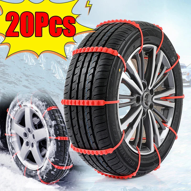 Winter Schneeketten 205 55 R16 Für Autos - Optimale Traktion Auf Schnee Und Eis 1
