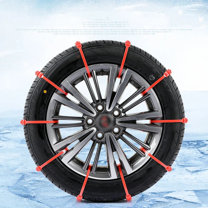 Winter Schneeketten 205 55 R16 Für Autos - Optimale Traktion Auf Schnee Und Eis 4