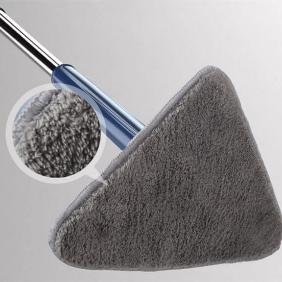 Wischmopp 360-Grad Drehbar Mit Innovativem Dreieckigem Design Für Effizientes Wischen 3