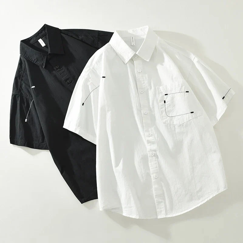 Herren T-Shirt Lässiger Stil 100% Baumwolle Kurzarm Shirt für Männer 6