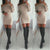 Women'S Winter Off Schulter Langarm