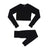 Yoga-Set Fitness-Sportbekleidung