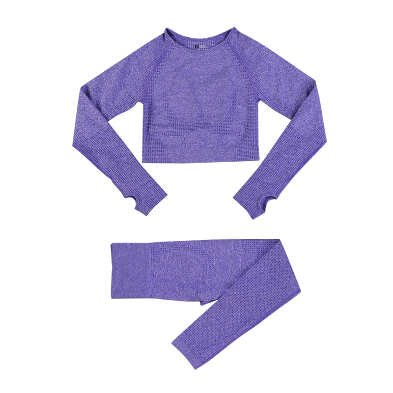 Yoga-Set Fitness-Sportbekleidung