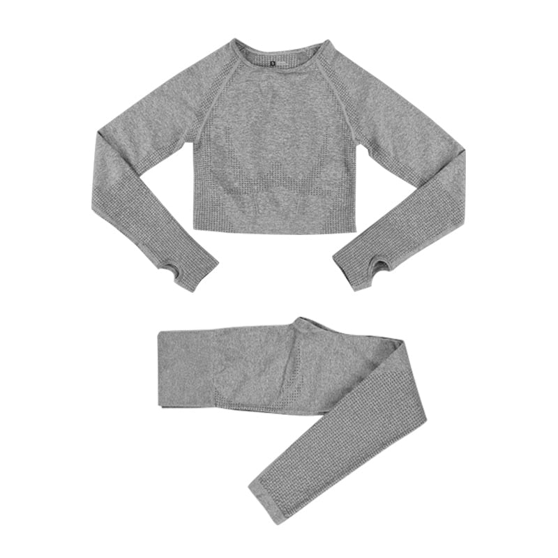 Yoga-Set Fitness-Sportbekleidung