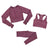 Yoga-Set Fitness-Sportbekleidung