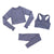 Yoga-Set Fitness-Sportbekleidung