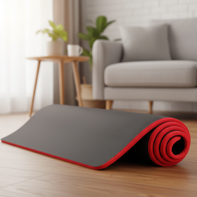 Yogamatte Rutschfest Für Frauen Und Männer Mit Extra Dicke Polsterung Ideal Für Yoga Und Pilates 0