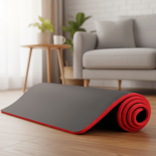 Yogamatte Rutschfest Für Frauen Und Männer Mit Extra Dicke Polsterung Ideal Für Yoga Und Pilates 0